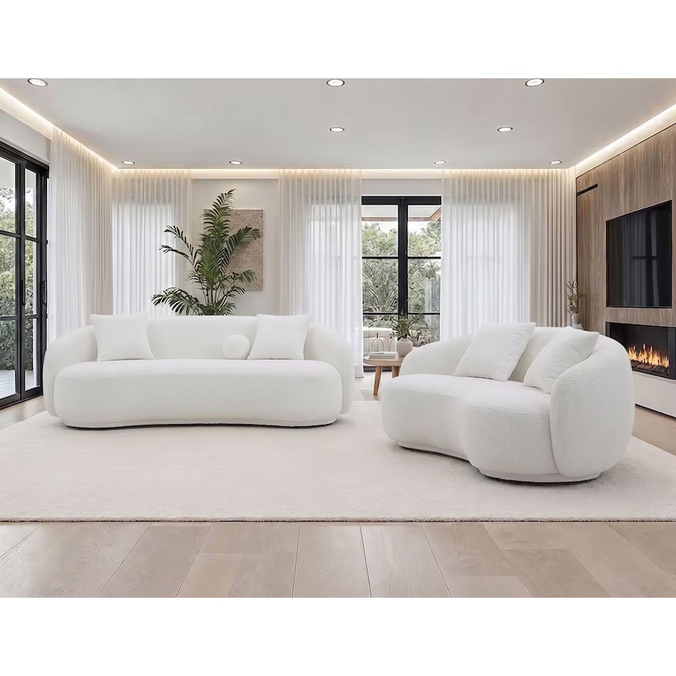 living room sets bkwhtpcs  