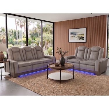 Carissa Dual Power Recliner 2 Pcs Set