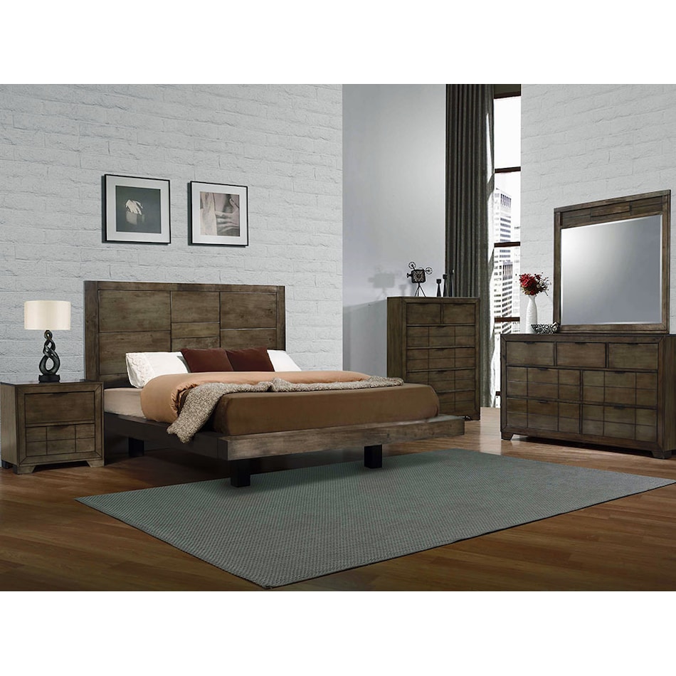 logic bedroom sets lc qpcs  