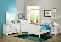 louis philippe bedroom sets  tpcs  