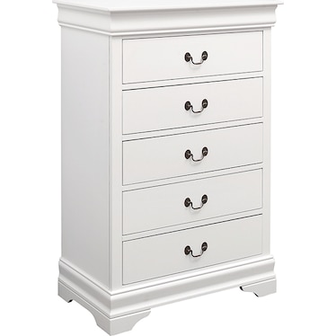 Louis Philippe White Chest