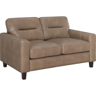 Vito Taupe Loveseat