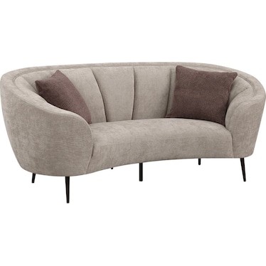 Rhodes Curved Loveseat