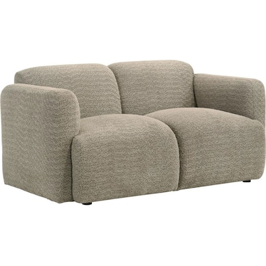 Maribel Brown Loveseat
