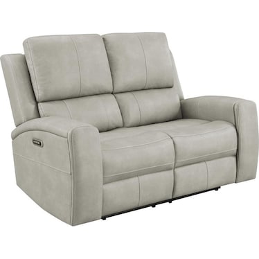 Dario Fog Triple Power Recliner Loveseat