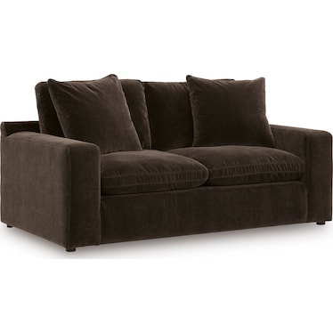 Gianna Chocolate Loveseat