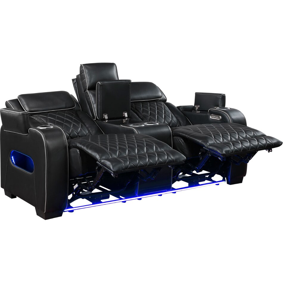 loveseats blk pwh  