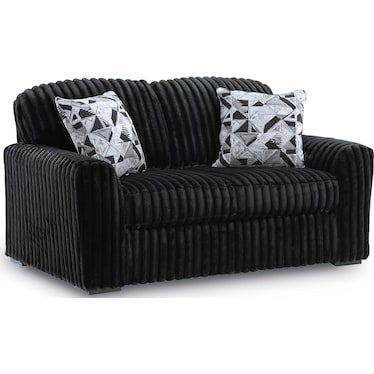 Laurenn Onyx Loveseat