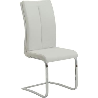 Lowry White Dining Chair