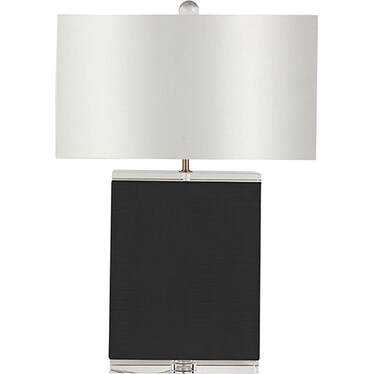 Black Crystal Lamp