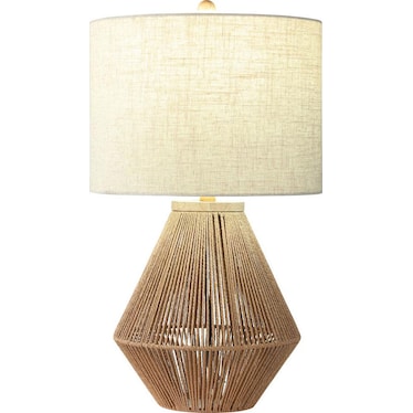 Marley Natural Handwoven Rope Table Lamp