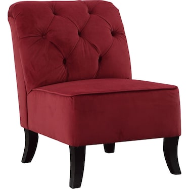 Luna Cherry Accent Chair