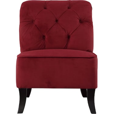 Luna Cherry Accent Chair