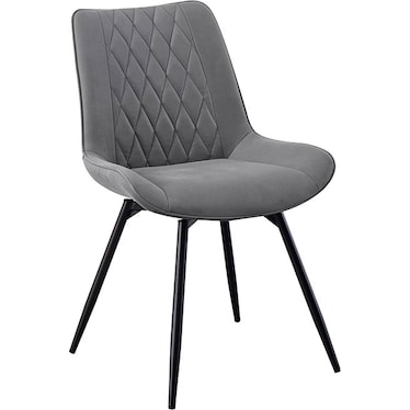 Matson Upholstered Swivel Dining Chair