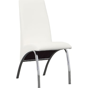 Mensa White Side Chair