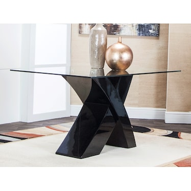 Mensa Black 60" Dining Table