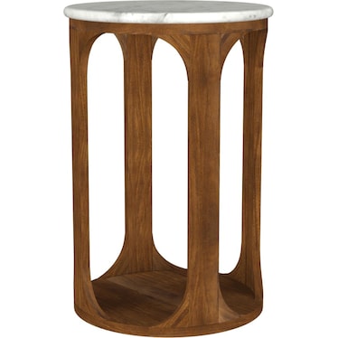 Miles Marble Top End Table