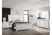 moondance bedroom sets b  qpcs  