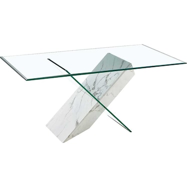 Napoli Marble Rectangular 78" Dining Table