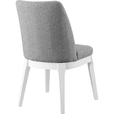 Nashira Gray Upholstered Side Chair