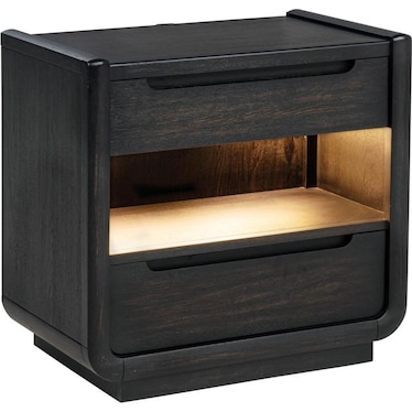 Dominic LED Nightstand w/ USB