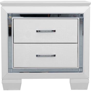 Valeria White Nightstand
