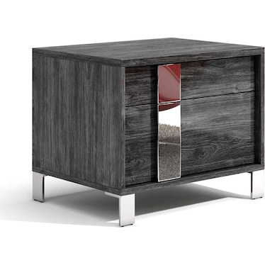 Emma Pewter Nightstand