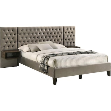 Nikia Queen Wall Panel Bed