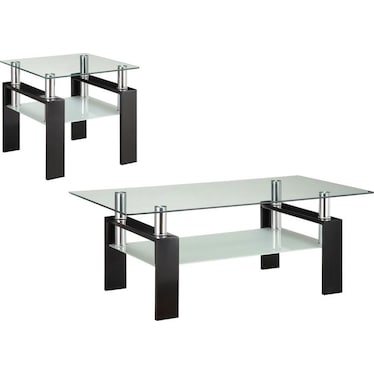 Xenia Occasional Table 2 Pcs Set