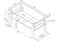 occasional table sets  pcs  