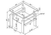 occasional table sets  pcs  