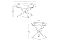 occasional table sets pcs  
