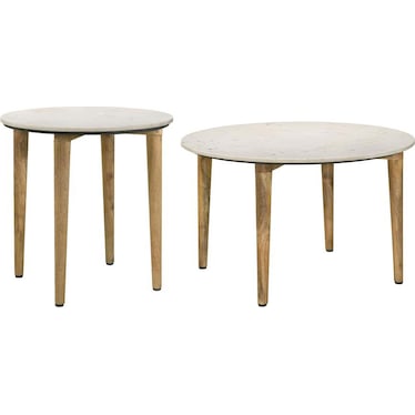 Zadie Occasional Table 2 Pcs Set