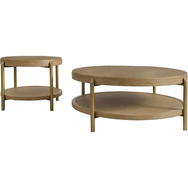 Darya Occasional Table 2 Pcs Set