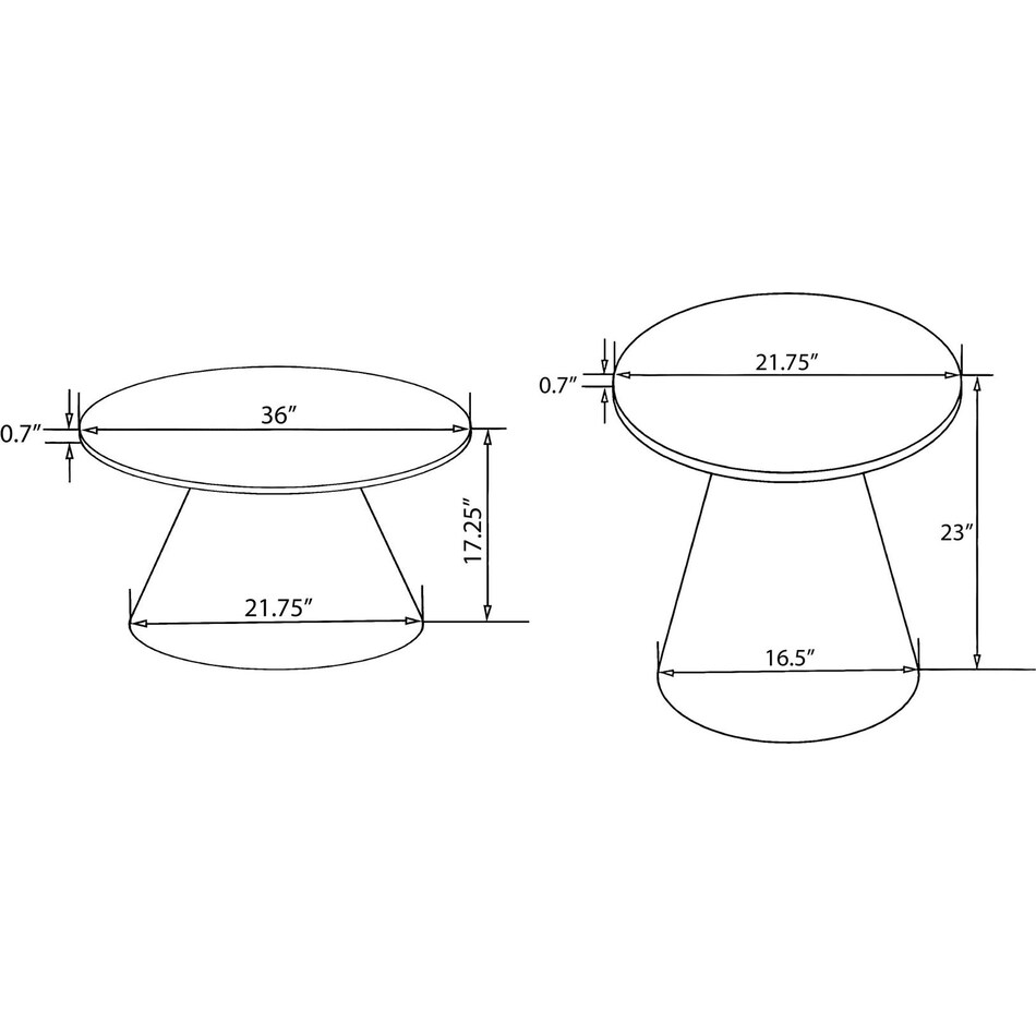 occasional table sets  pcs  
