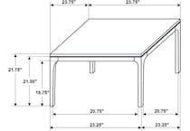 occasional table sets pcs  
