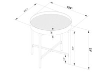 occasional table sets  pcs  