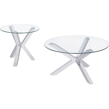 Lombardy Occasional Table 2 Pcs Set