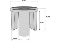 occasional table sets  pcs  