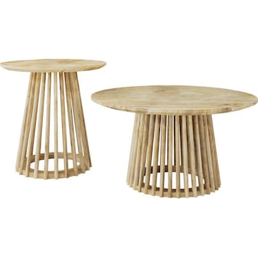 Marin Occasional Table 2 Pcs Set