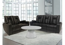 omari living room sets blk pcs  