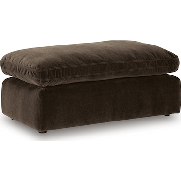 Gianna Chocolate Ottoman