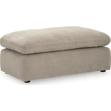 Gianna Beige Ottoman