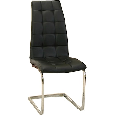 Padria Black Side Chair