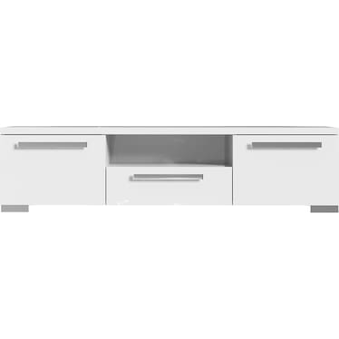 Panama Glossy White 67" TV Unit