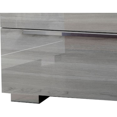 Premium Grey Nightstand