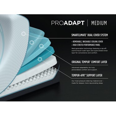 Tempur-ProAdapt Medium Queen Mattress