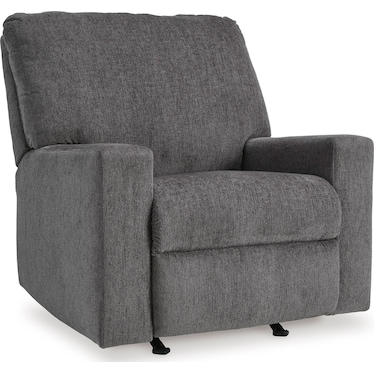 Revan Pewter Rocker Recliner