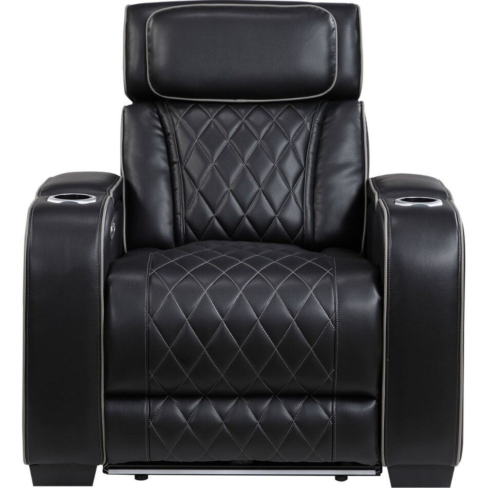 recliners blk pwh  