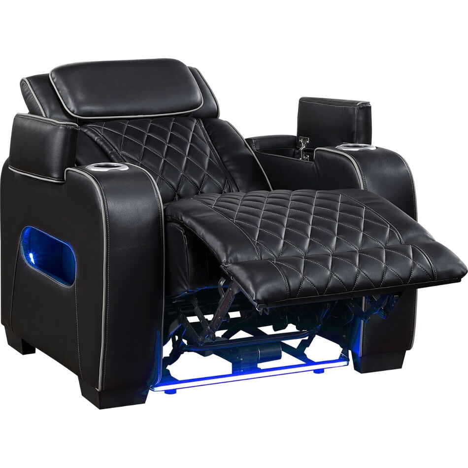 recliners blk pwh  